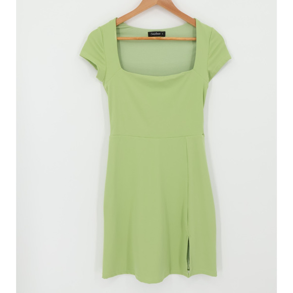Casly Lamiit Green Athletic Mini Dress Pickle Ball Tennis Athleisure Golf Size S - Picture 1 of 9